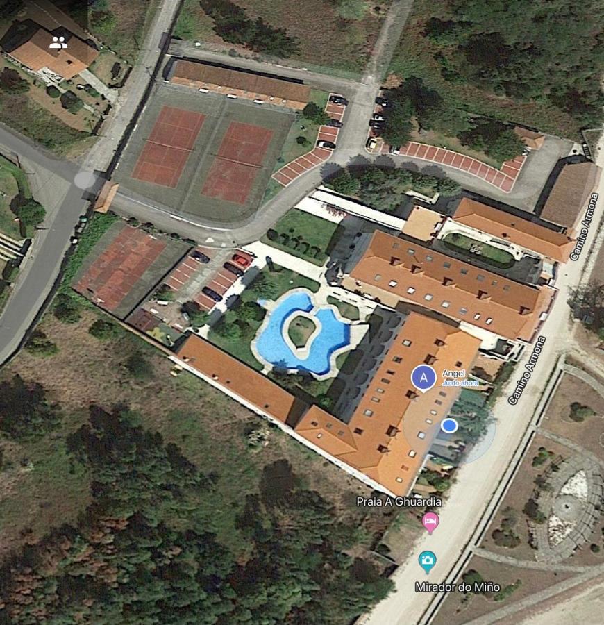 Apartamento En Primera Linea De Playa A Guarda Eksteriør billede